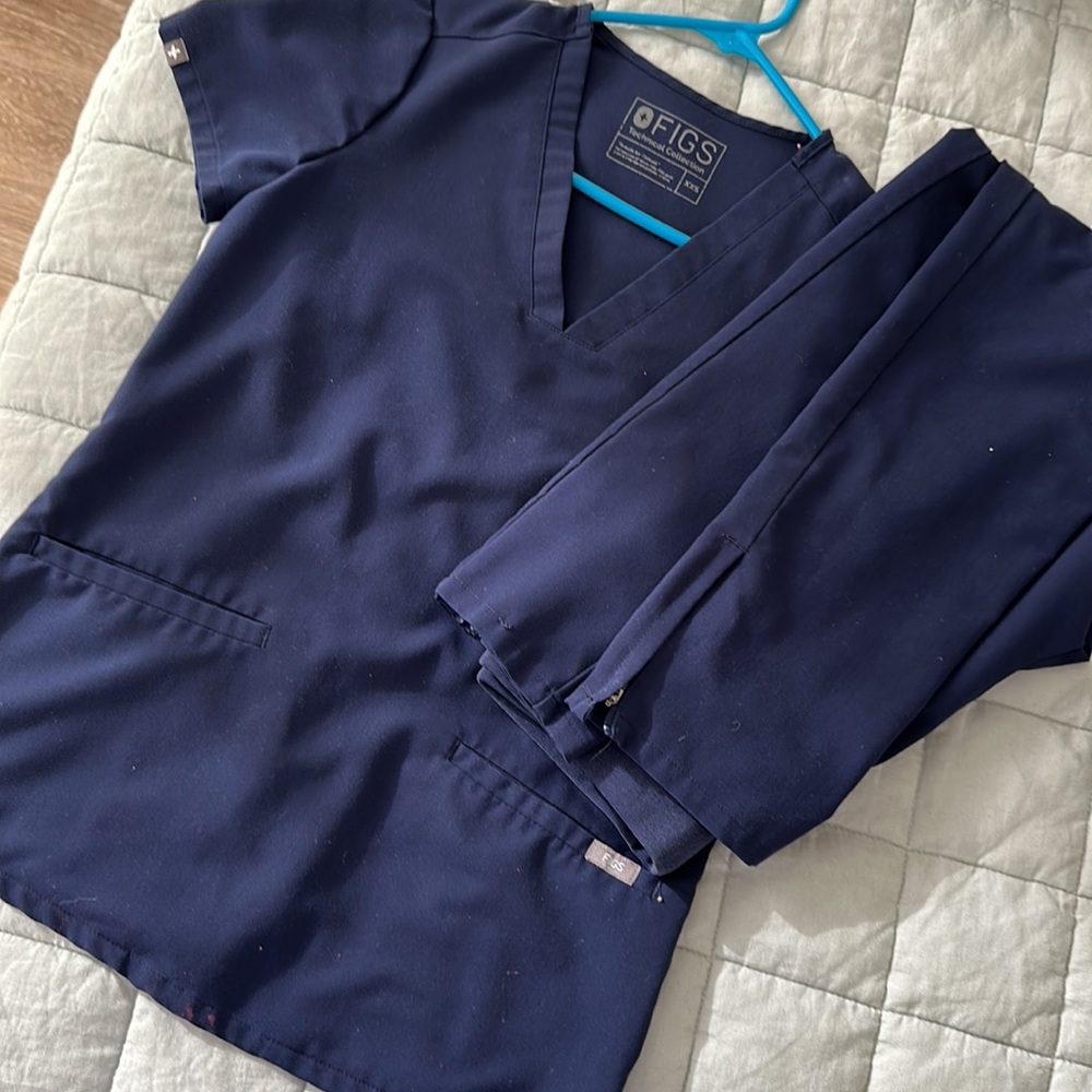FIGS XXS scrub set